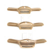 3x Old Tiny Brass Spokeshaves (USA) - OldTools.co.uk