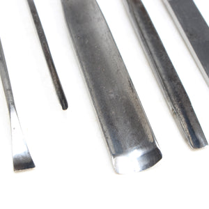 6x Old Wood Carving Tools - ENGLAND, WALES, SCOTLAND ONLY - OldTools.co.uk