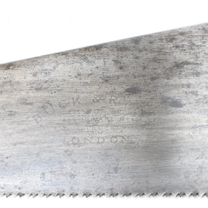 Old Buck & Ryan Hand Saw - 24” - 6tpi (Beech) - OldTools.co.uk