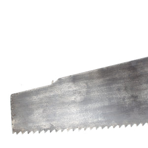 Old Disston Philadelphia Rip Saw with Advertising – 28" (Beech) - OldTools.co.uk