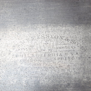 Old Disston Philadelphia Rip Saw with Advertising – 28" (Beech) - OldTools.co.uk