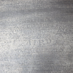 Old Disston Philadelphia Rip Saw with Advertising – 28" (Beech) - OldTools.co.uk