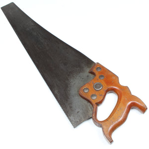 Old Disston Hand Saw No. D8 – 26" - 8tpi (Beech) - OldTools.co.uk