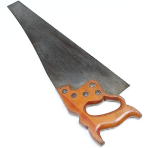 Old Disston Hand Saw No. D8 – 26" - 8tpi (Beech) - OldTools.co.uk