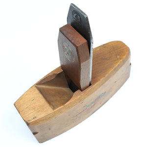 Old Marples Wooden Toothing Plane (Beech) - OldTools.co.uk