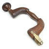Old Wooden Button Brace (Beech) - OldTools.co.uk