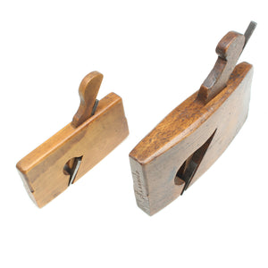 Small Wooden Rabbet Planes (Beech, Boxwood) - OldTools.co.uk