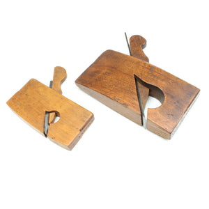 Small Wooden Rabbet Planes (Beech, Boxwood) - OldTools.co.uk