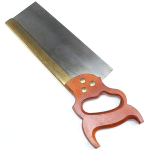 Tyzack Brass Back Tenon Saw No. 120 - 15tpi - 12" (Beech) - OldTools.co.uk