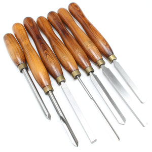 SOLD - 7x Old Crown Woodturning Tools - UK ONLY