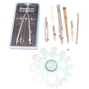 Old Drawing Instrument Collection - OldTools.co.uk