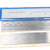 3x Steel Rules - 6"