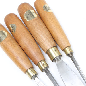 8x Ashley Iles Wood Carving Tools (Beech)