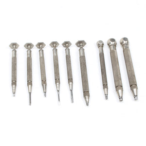 SOLD - 9x Old Starrett Screwdrivers (USA)