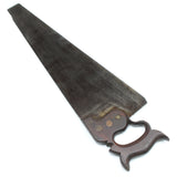 Old Ibbotson Hand Saw - 24” - 6 1/2tpi (Beech) - OldTools.co.uk