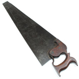 Old Green Hand Saw - 26” - 7 1/2tpi (Beech) - OldTools.co.uk