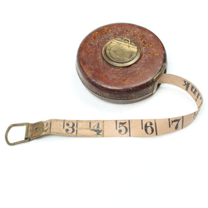 Chesterman Constantia Leather Tape Measure - 33ft