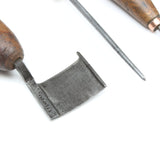 4x Old Leather-Workers Tools