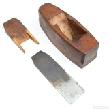 Old Wooden Jack Plane and 2x Wooden Smoother Planes (Beech) - OldTools.co.uk
