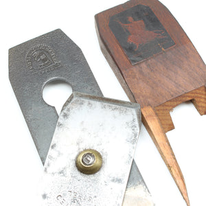 Old Wooden Jack Plane and Wooden Smoothing Plane (Beech)