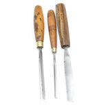 3x Addis Woodcarving Tools (Ash, Beech, Boxwood) - OldTools.co.uk