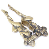 SOLD - Old Brass Tribal Nutcrackers