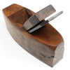 Old Steel Soled Wooden Smoothing Plane (Beech) - OldTools.co.uk