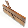 Old Steel Soled Wooden Hollow Plane (Beech) - OldTools.co.uk