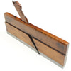 Old Steel Soled Wooden Hollow Plane (Beech) - OldTools.co.uk