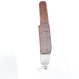 Old Steel Soled Wooden Hollow Plane (Beech) - OldTools.co.uk