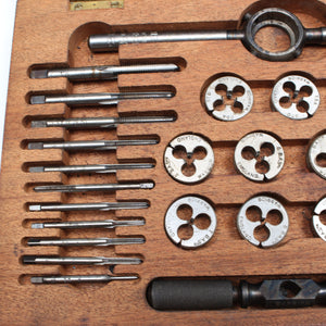 Old Warrior Brand Stock, Die and Thread Set - OldTools.co.uk