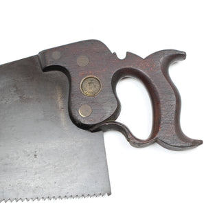 Old I&H Sorby Rip Saw - 26” - 5tpi (Beech) - OldTools.co.uk