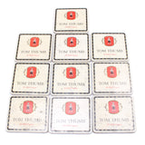 10x Old Small 'Tom Thumb' Cigar Tins - OldTools.co.uk