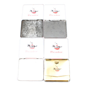 9x Old Small Cigar Tins - OldTools.co.uk