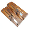 2x Old Moseley (New St Square) Wooden Planes - Bead - 1/4", 1/2" (Beech) - OldTools.co.uk