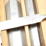 Old 8-Piece Sweden Bevel Edge Chisels Boxed Set - OldTools.co.uk