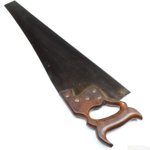 Old Spear and Jackson Hand Saw No. 25 - 26” - 6 1/2tpi (Beech) - OldTools.co.uk