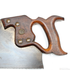 Old Spear and Jackson Hand Saw No. 25 - 26” - 6 1/2tpi (Beech) - OldTools.co.uk