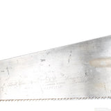 Old Tyzack Hand Saw - 26” - 5 1/2tpi (Beech) - OldTools.co.uk