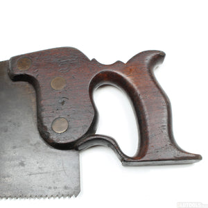 Antique J Brittle (London) Hand Saw - 26” - 6tpi (Beech) - OldTools.co.uk