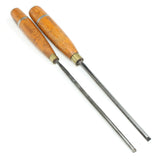 Old Woodwork Paring Chisel & Paring Gouge - 1/4" (Beech)