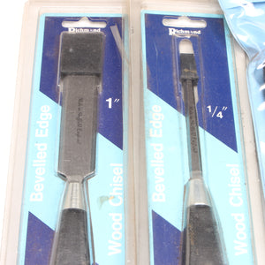 7x Vintage Woodwork Chisels