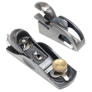 Record Bullnose Plane No. 076 + Groz Block Plane - OldTools.co.uk
