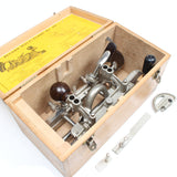 Record Multi Plane No. 405 + Extra Cutters - ENGLAND, WALES, SCOTLAND ONLY - OldTools.co.uk