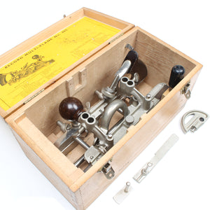 Record Multi Plane No. 405 + Extra Cutters - ENGLAND, WALES, SCOTLAND ONLY - OldTools.co.uk