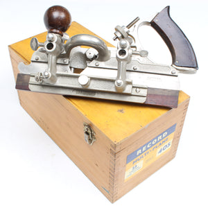 Record Multi Plane No. 405 + Extra Cutters - ENGLAND, WALES, SCOTLAND ONLY - OldTools.co.uk