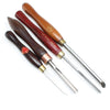 4x Old HSS Wood-Turning Tools - UK ONLY - OldTools.co.uk