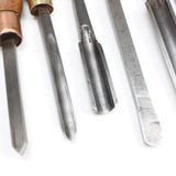 9x Old Woodturning Tools - UK ONLY - OldTools.co.uk