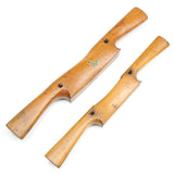 2x Old Wooden Spokeshaves (Beech) - OldTools.co.uk