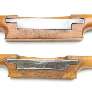 2x Old Wooden Spokeshaves (Beech) - OldTools.co.uk